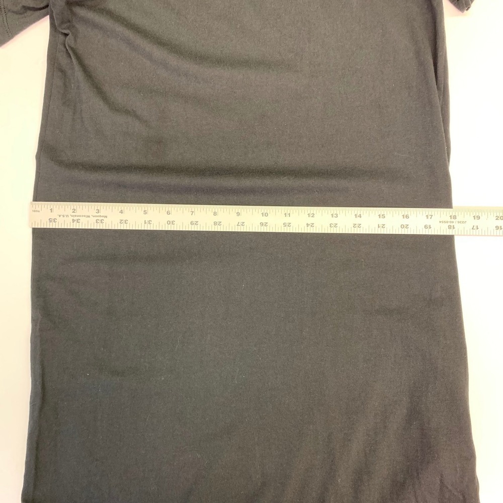 Madewell‎ Women's Tee Dress Black Cotton Short Sleeve T Shirt Dress Size XS - Picture 13 of 14